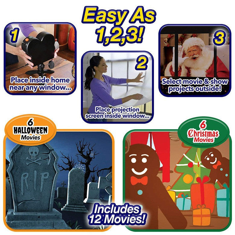 Holiday Magic Makerβ’ Halloween Projector πͺπ