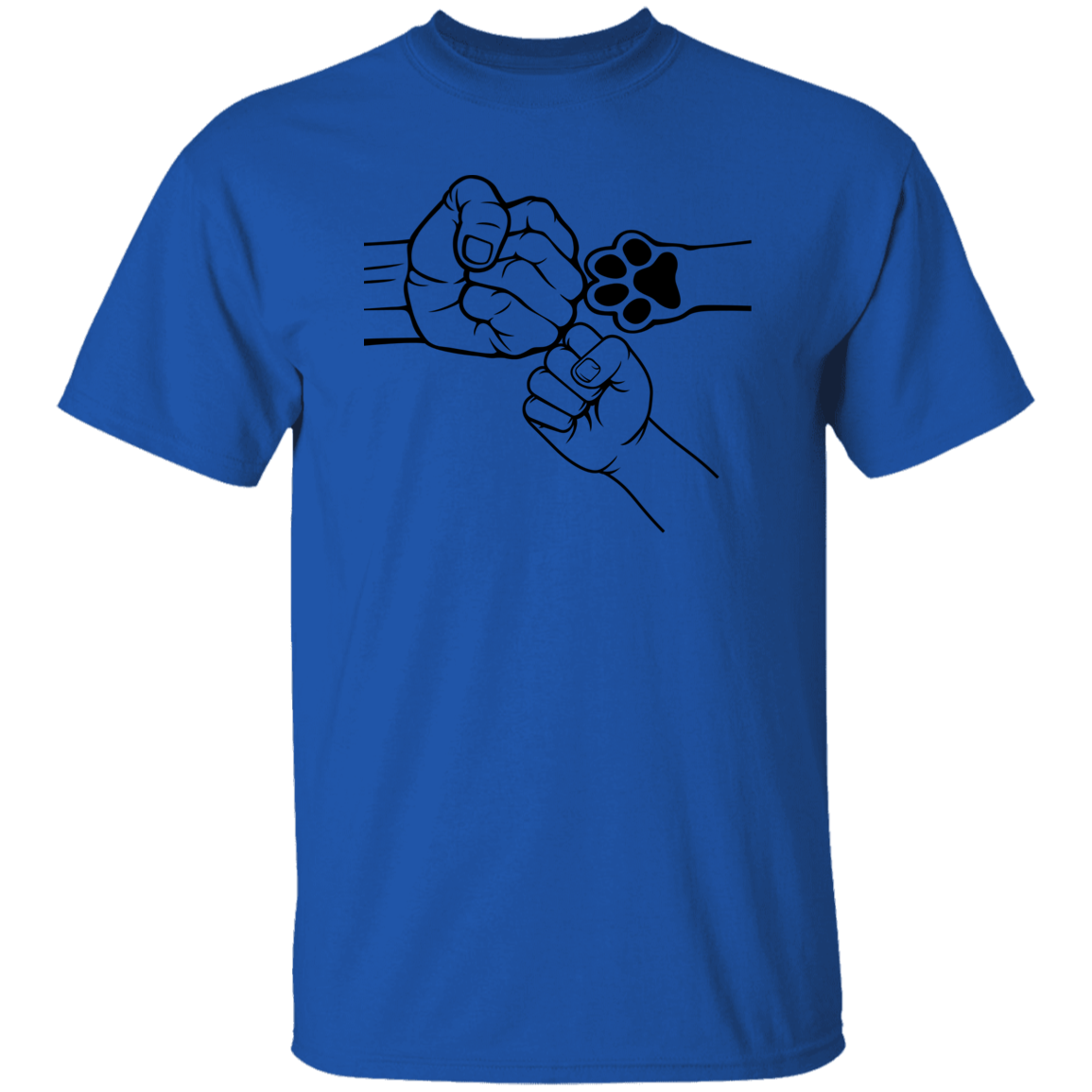 Fist Bump With A Kid And A Pet Apparel