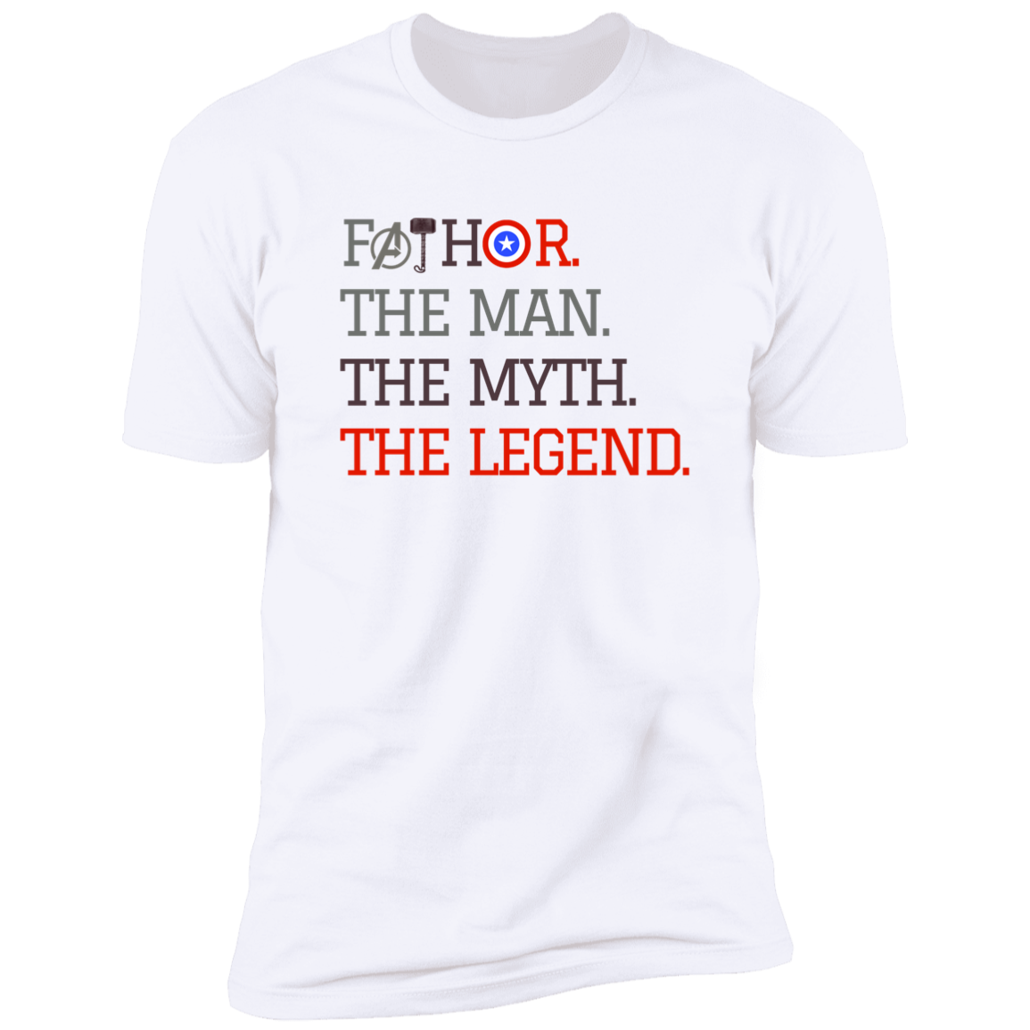 White Fathor Shirt Short Sleeve
