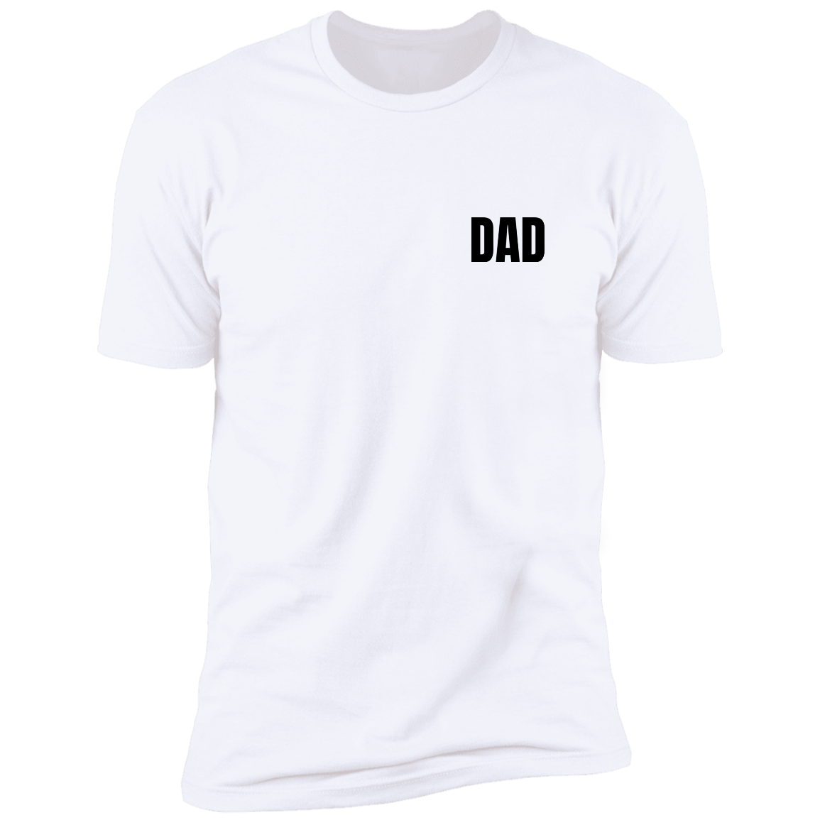 Men's t shirt for Dad in white color