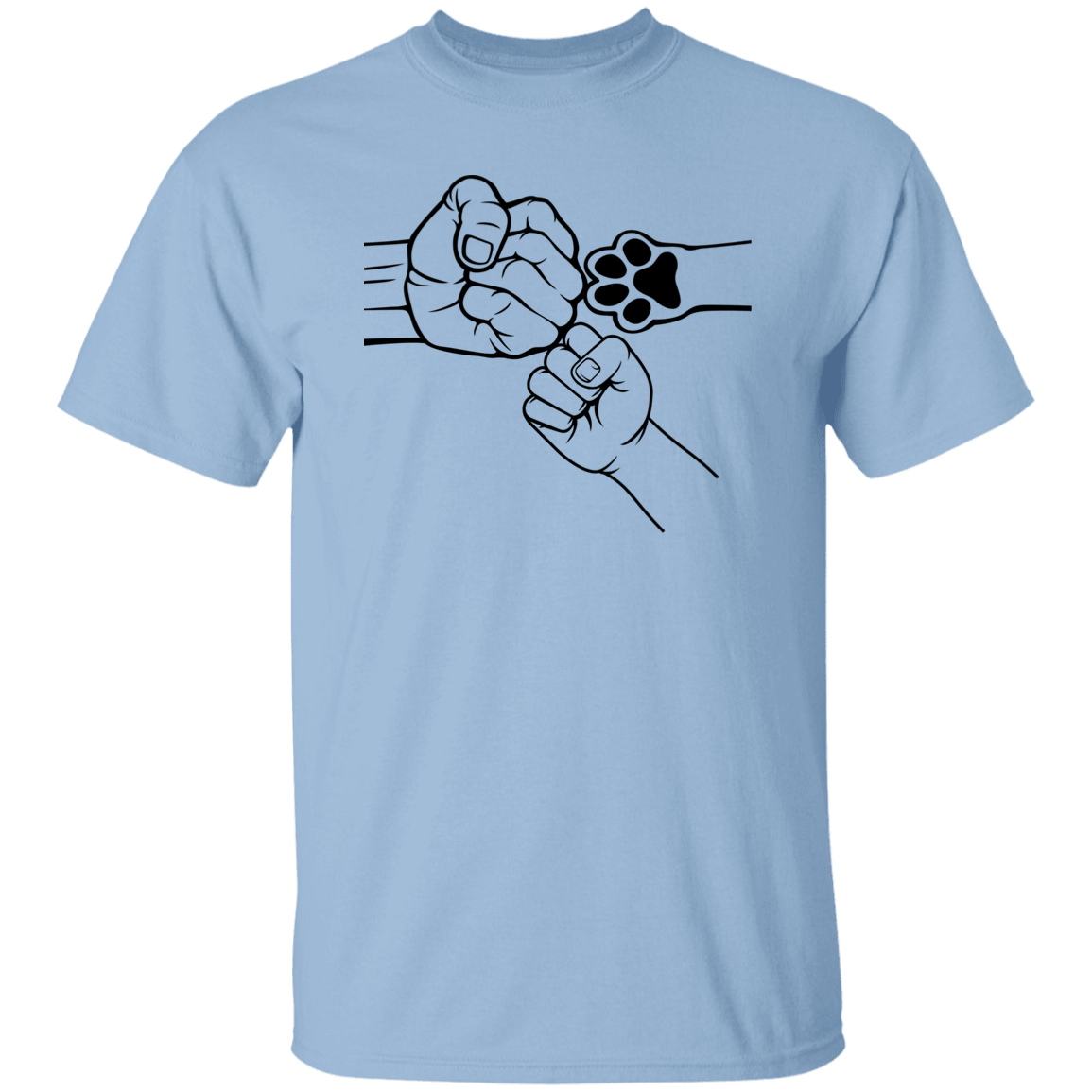 Fist Bump With A Kid And A Pet Apparel