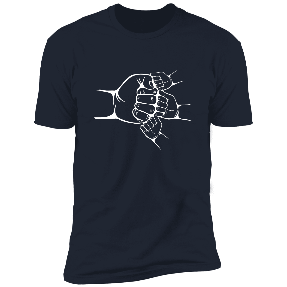 Midnight Navy Shirt Short Sleeve - 4 Fist Bump