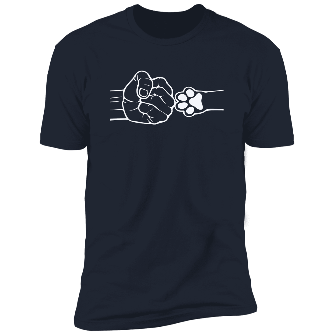 Fist Bump Dad And Pet Apparel
