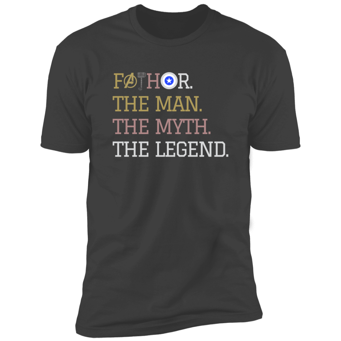 Heavy Metal Fathor Shirt Short Sleeve