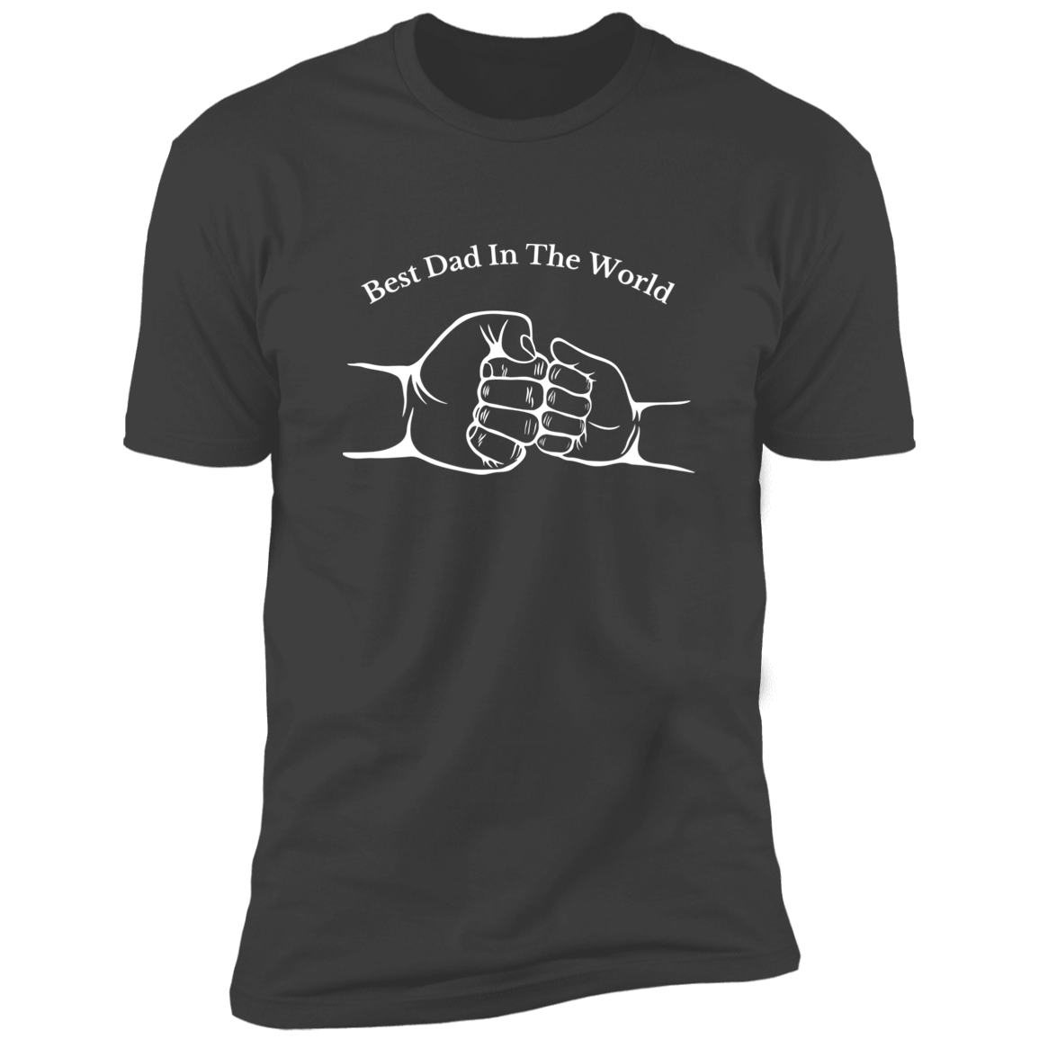 Heavy Metal Shirt Short Sleeve - Best Dad In The World