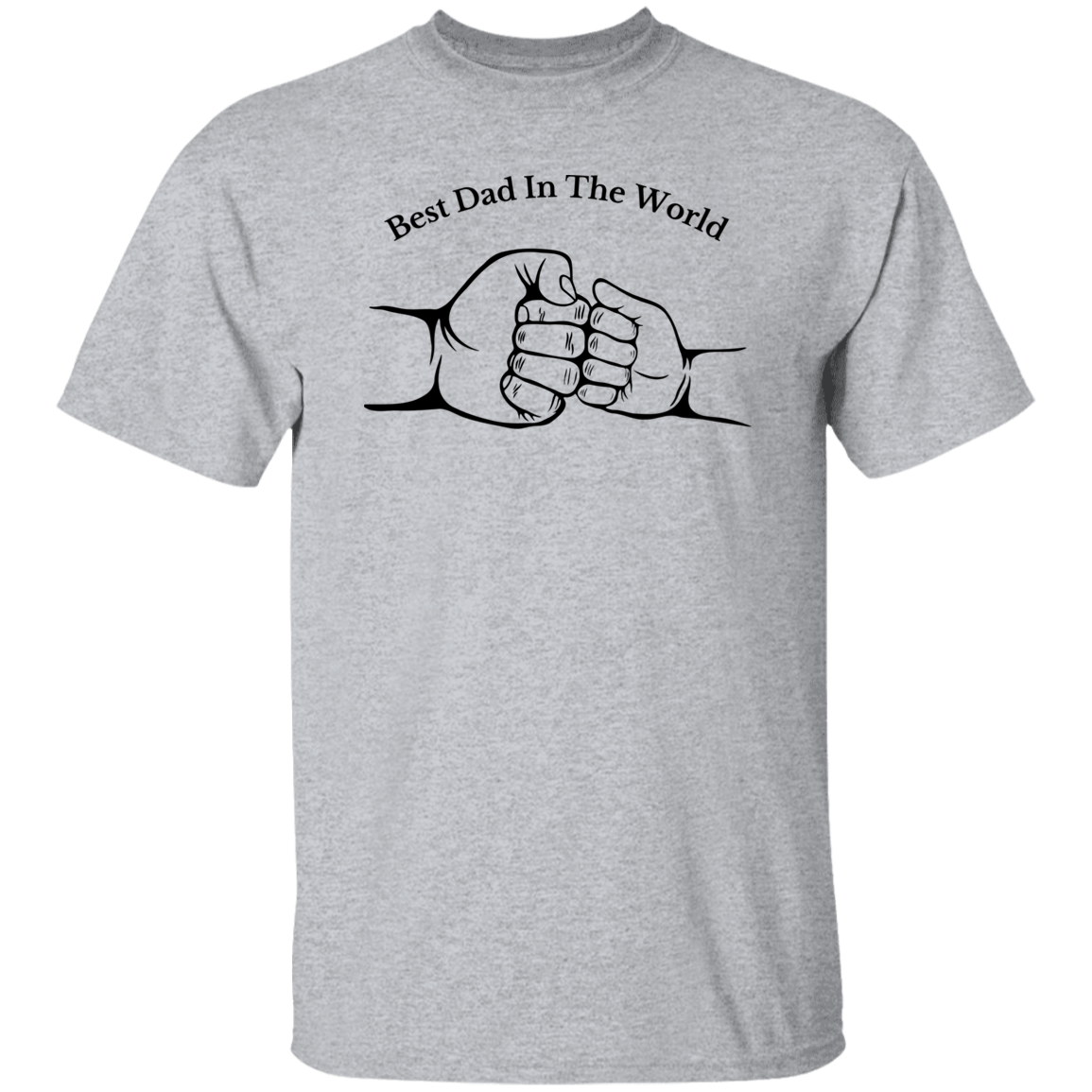 Sport Grey T-Shirt - Best Dad In The World Apparel