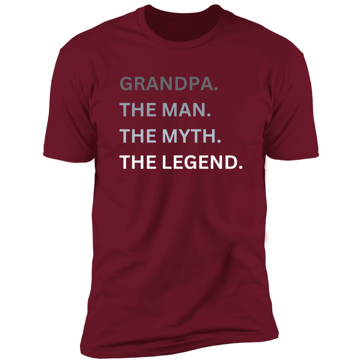 Grandpa The Man The Myth The Legend Apparel