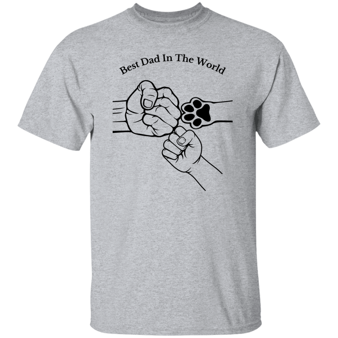 Best Dad In The World, Fist Bump 2 Apparel