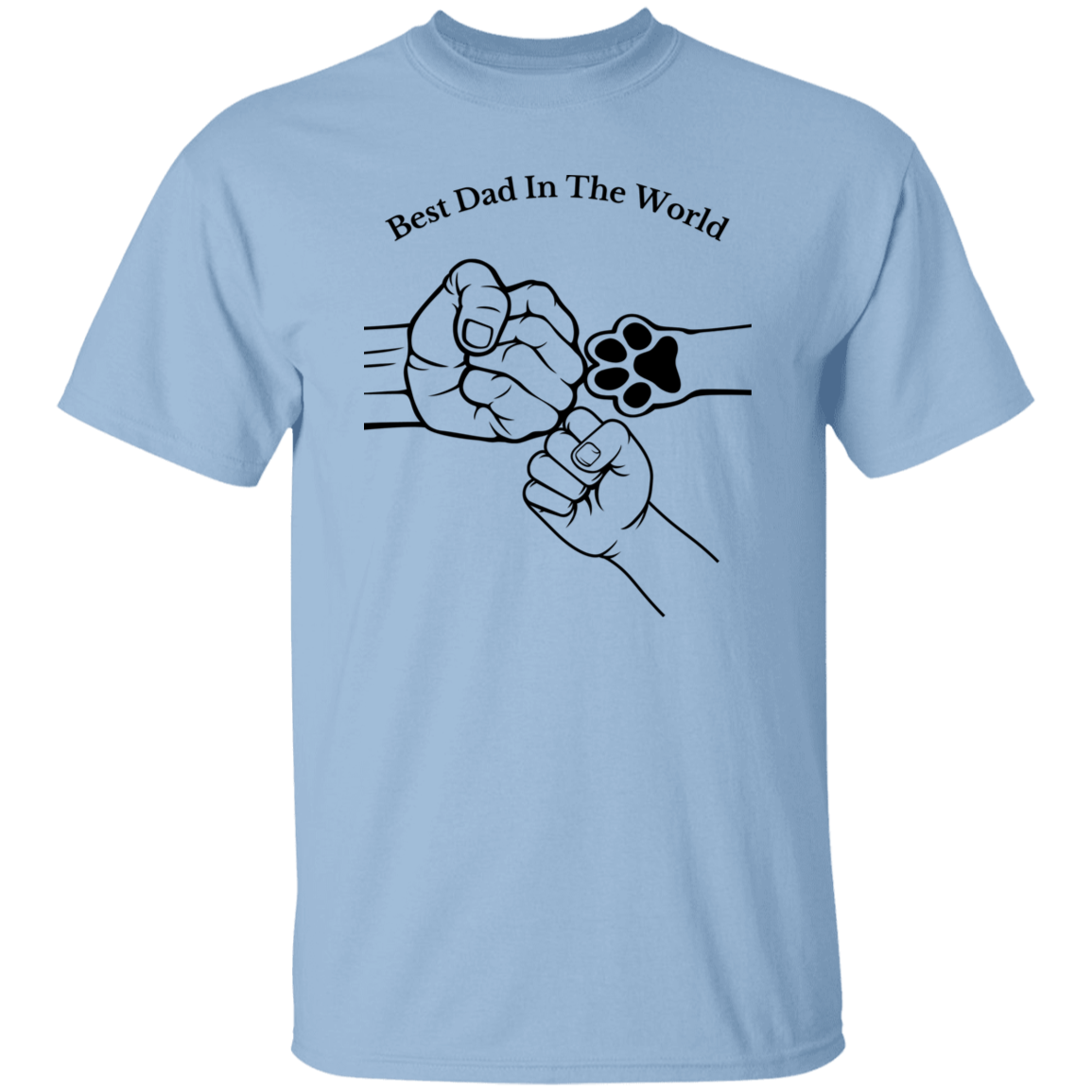 Best Dad In The World, Fist Bump 2 Apparel