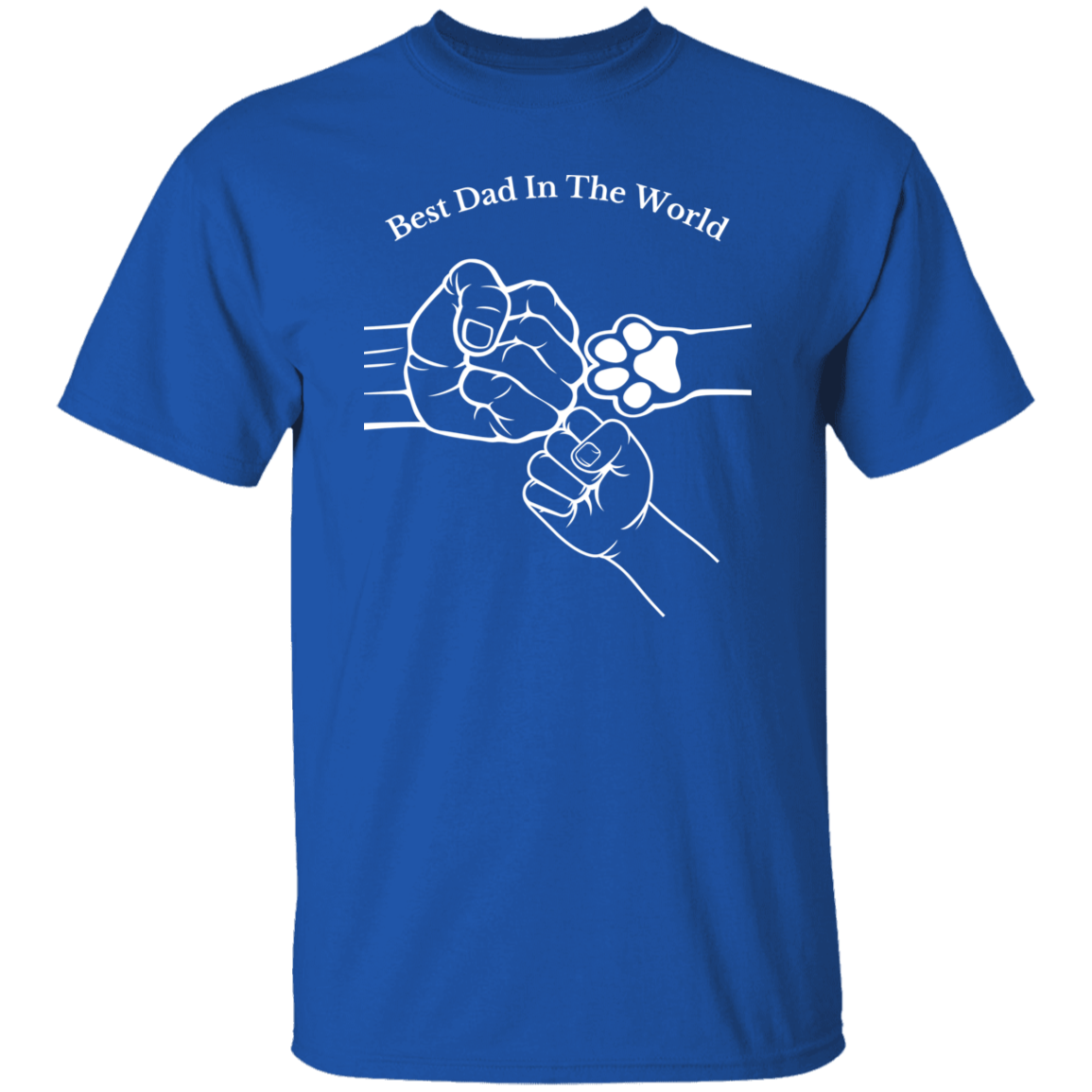 Best Dad In The World, Fist Bump Apparel