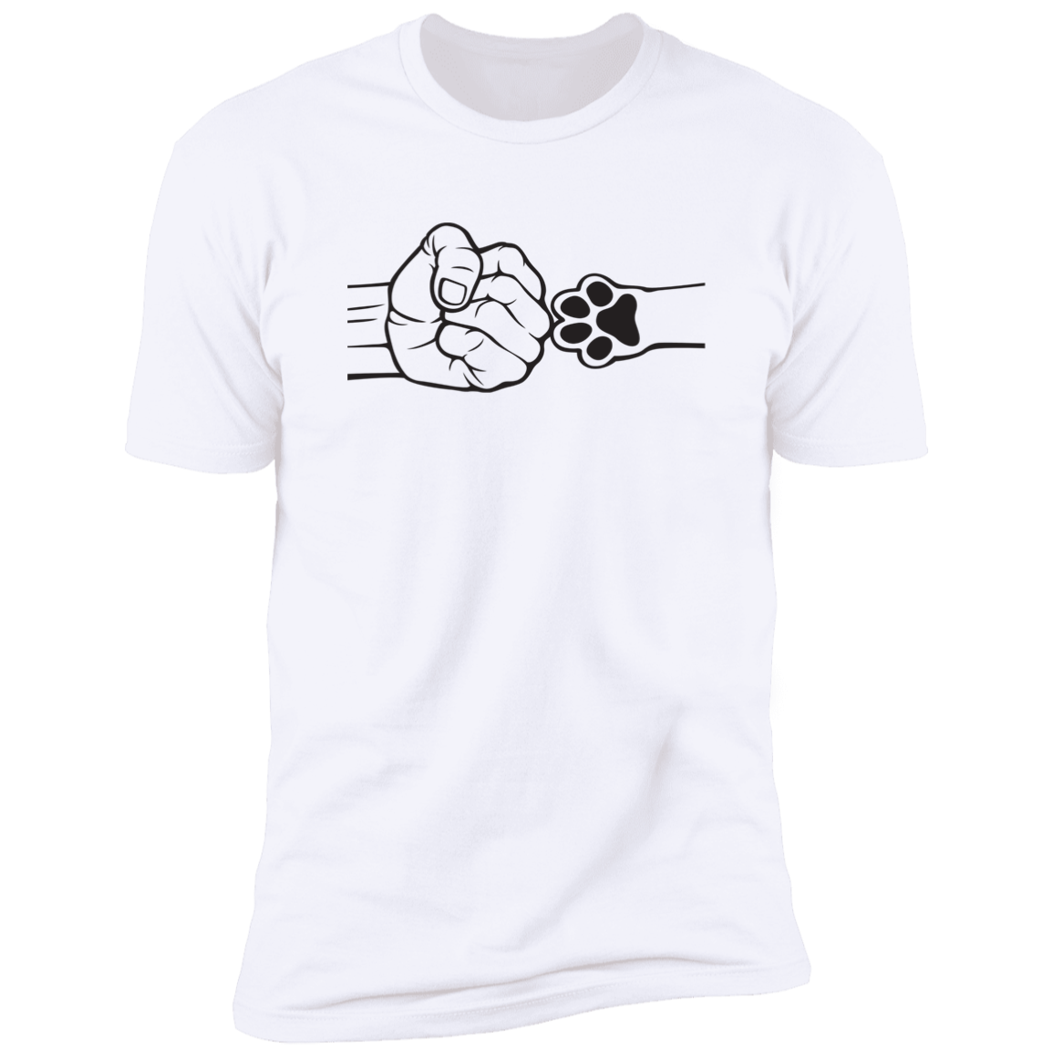 Fist Bump Dad And Pet 2 Apparel