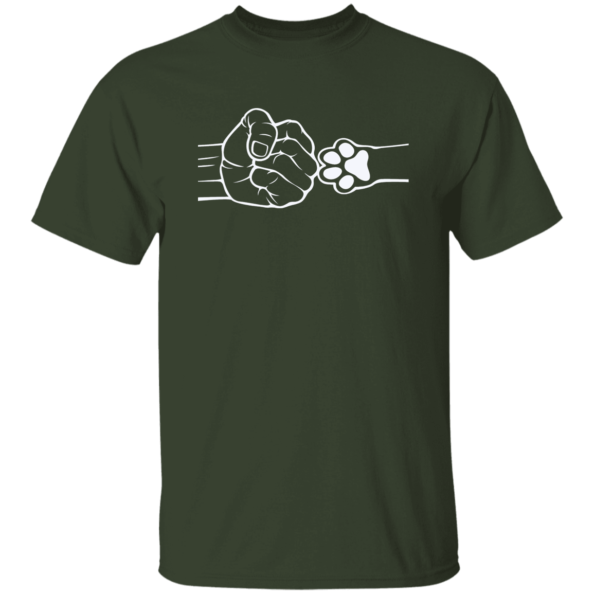 Dad Fist Bump With A Pet 2 Apparel