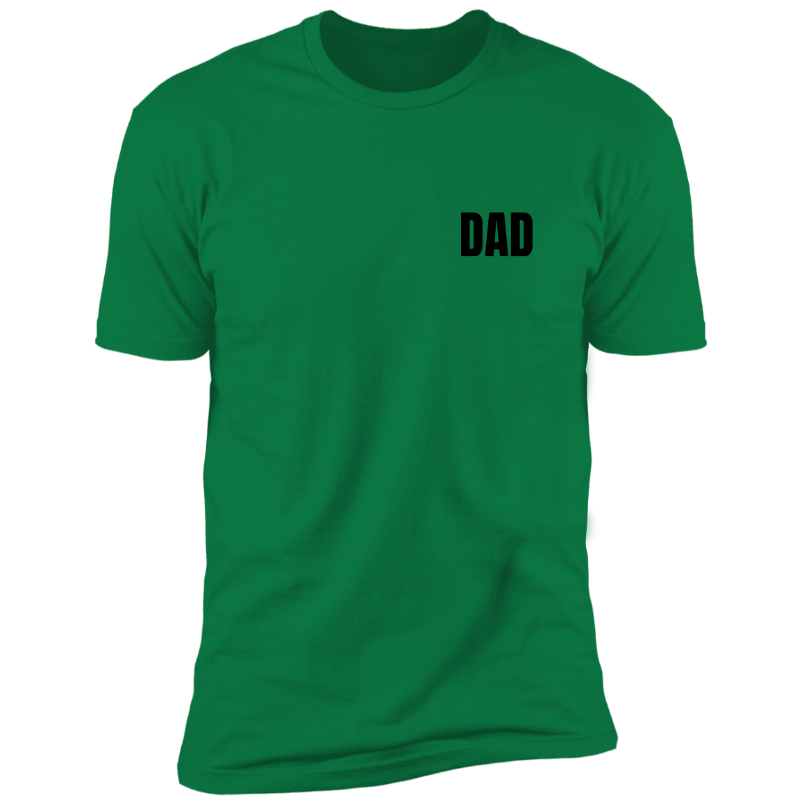 Men's T-Shirt For Dad in Green Color