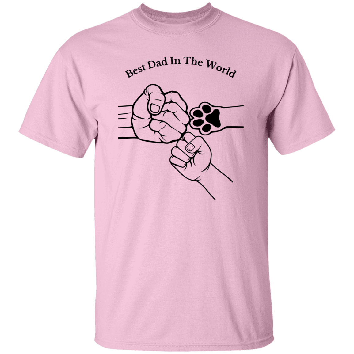 Best Dad In The World, Fist Bump 2 Apparel
