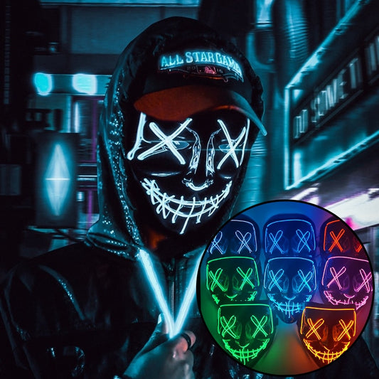 🌌 "Galaxy Glow™ The Ultimate Cosplay Power Mask" 🌌