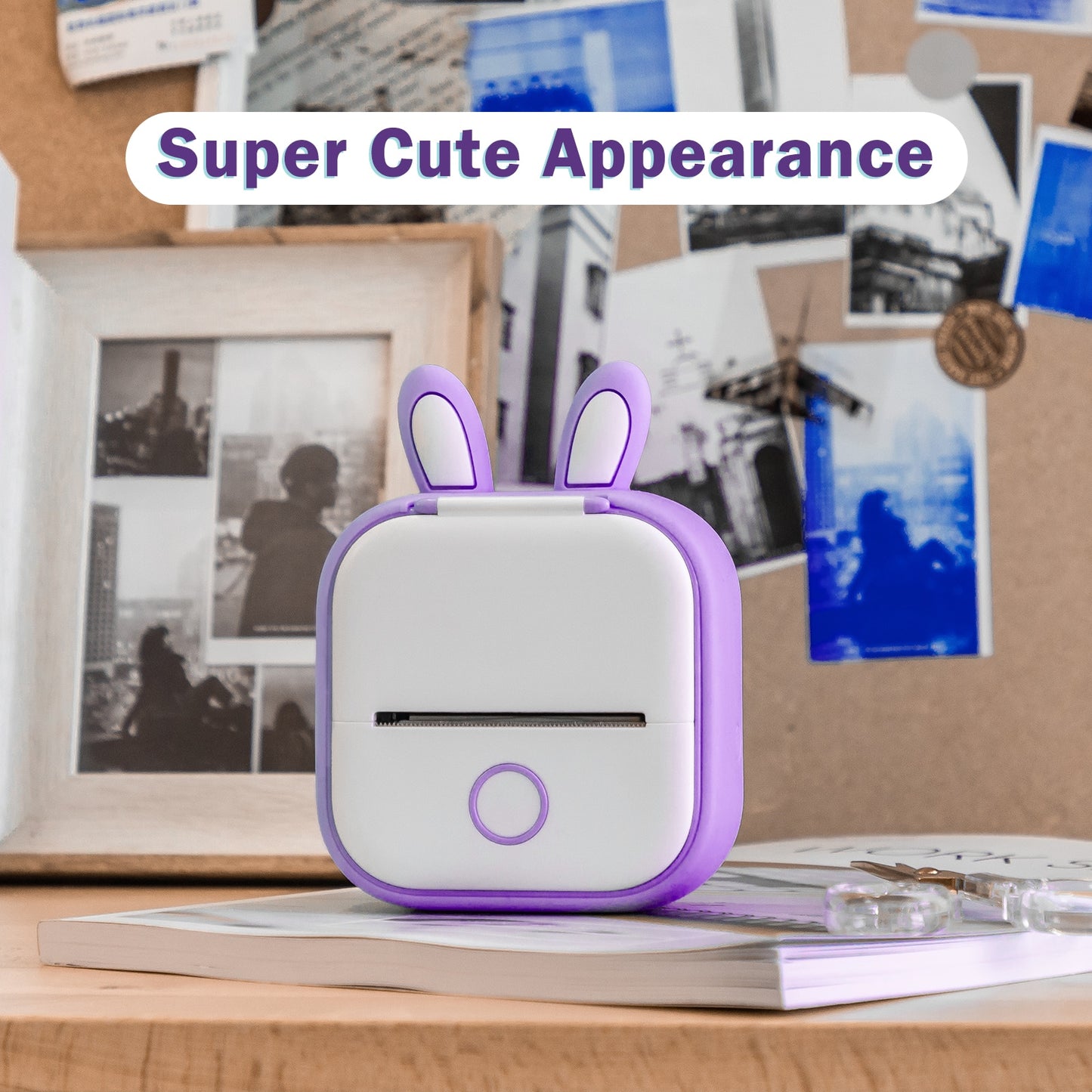 Elevate Your Printer with Cute Bunny Ears Silicone Case! 🐰🖨️