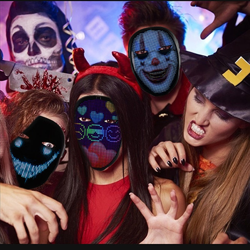 Party Like a Pro With The NEW LED Smart Mask