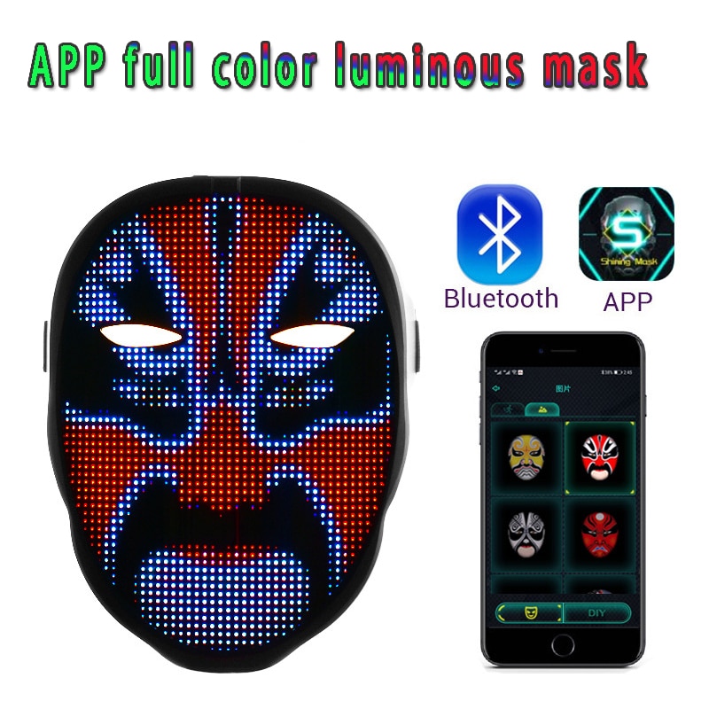 Party Like a Pro With The NEW LED Smart Mask