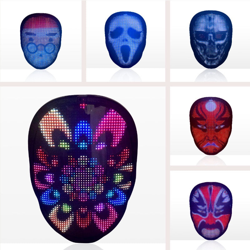 Party Like a Pro With The NEW LED Smart Mask