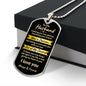 To My Husband - Best Decision - Dog Tag