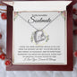 To My Incredible Soulmate - I Knew You Were Someone Special In My Life - Forever Love Necklace