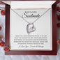 To My Incredible Soulmate - I Knew You Were Someone Special In My Life - Forever Love Necklace