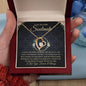 To My Incredible Soulmate - I Knew You Were Someone Special In My Life - Forever Love Necklace