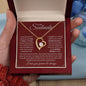 To My Soulmate - I Love You Forever & Always - Forever Love Necklace