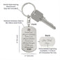 Graduation Dog Tag Keychain - Within You All You need