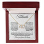 To My Soulmate - You Are The Greatest Blessing In My Life - Everlasting Love Necklace