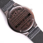 To My Dad - You Are My Inspiration - Engraved Wooden Watch
