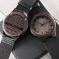 To My Dad - You Are My Inspiration - Engraved Wooden Watch