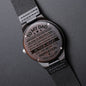 To My Dad - You Are My Inspiration - Engraved Wooden Watch