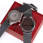 To My Dad - You Are My Inspiration - Engraved Wooden Watch