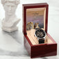 To My Dad Gift Watch, I Want To Say I Love You - Men's Openwork Watch