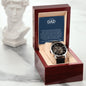 To My Dad - Words Cannot Express How Grateful And Deeply Loved You Are - Men's Openwork Watch
