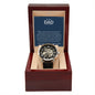 To My Dad - Words Cannot Express How Grateful And Deeply Loved You Are - Men's Openwork Watch