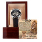 To My Dad - Your Love Have Shaped Me Into The Person I Am Today - Men's Openwork Watch