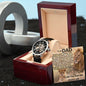 To My Dad - Your Love Have Shaped Me Into The Person I Am Today - Men's Openwork Watch