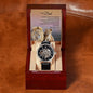 To My Dad Gift Watch, I Want To Say I Love You - Men's Openwork Watch