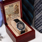 To My Dad - Your Love Have Shaped Me Into The Person I Am Today - Men's Openwork Watch