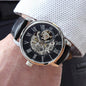 To My Dad Gift Watch, I Want To Say I Love You - Men's Openwork Watch