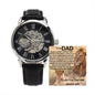 To My Dad - Your Love Have Shaped Me Into The Person I Am Today - Men's Openwork Watch