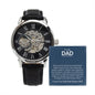 To My Dad - Words Cannot Express How Grateful And Deeply Loved You Are - Men's Openwork Watch