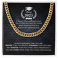 Graduation - Always Remember - Cuban Link Chain