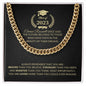 Graduation - Always Remember - Cuban Link Chain