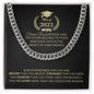 Graduation - Always Remember - Cuban Link Chain