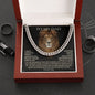 To My Dad, I Love You - Cuban Link Chain