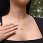 To My Mom - I Will Always Remain Your Little Boy - Love Knot Necklace