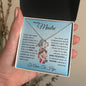 Para Mi Madre, Te Amo - Collar Love Knot